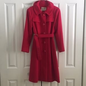 RARE VINTAGE Hudson Pure Virgin Wool Coat